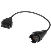 Mercedes Benz OBD2 Araç 38 Pin 16 Pine Çeviren Bağlantı Kablosu